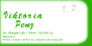 viktoria penz business card